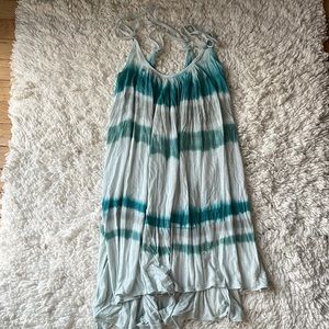 Free People XS blue tie dye dress